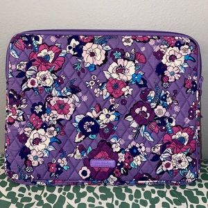 Vera Bradley Laptop Cover/Sleeve - Enchanted Garden